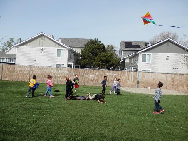 Kite Flying, Small World Child Care