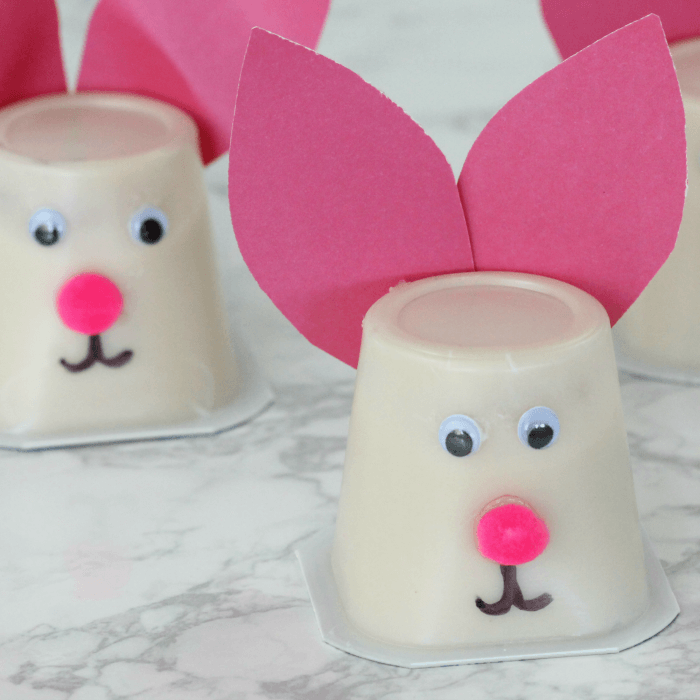 Easter-Bunny-Pudding-Cups, Small World Child Care, Passion for Savings