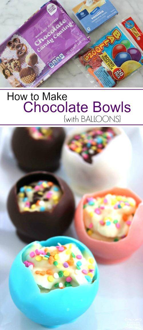 How-to-Make-Chocolate-Bowls, Small World Child Care, Passion for Savings
