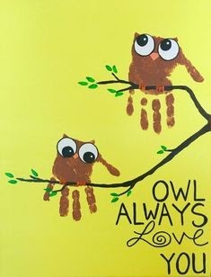 “Owl Always Love You” Mother’s Day Card – Small World Child Care Centers