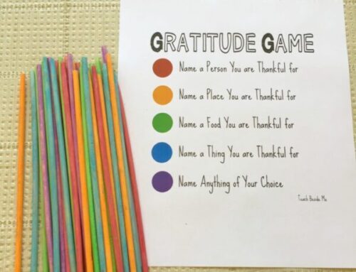 Gratitude Pick-Up Sticks