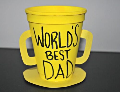 DIY World’s Best Dad Trophy